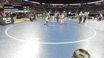 83 lbs Final - Avery Haber, Wyoming Seminary vs McKenzie Astorino, Curwensville