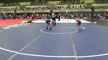 95 lbs Semifinal - Mathias Liepold, Flat Earth vs Jacob Penzkover, LAW