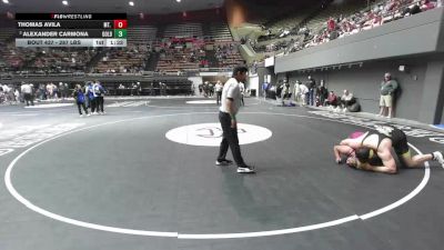 287 lbs Round Of 16 - Thomas Avila, Mt. Whitney vs Alexander Carmona, Golden West