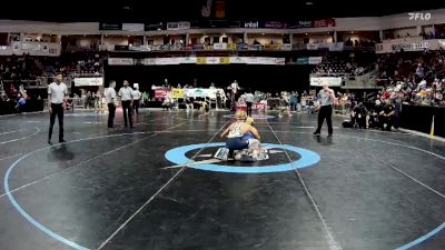 5A 121 lbs Cons. Round 2 - Joey Baca, Atrisco Heritage vs Aaron Ramirez, Los Lunas