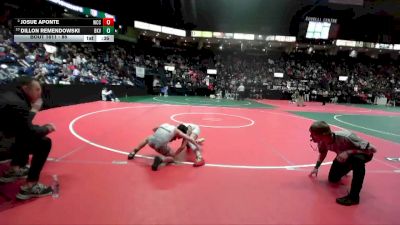 85 lbs Cons. Round 3 - Josue Aponte, WCCA vs Dillon Remendowski, BKV1
