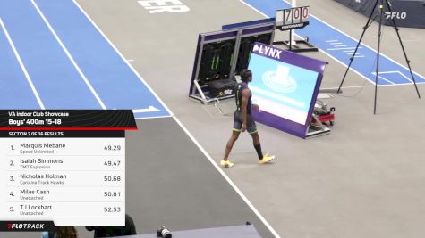 High School Boys' 400m, Finals 3