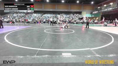 115 lbs Round Of 64 - Jack Bankston, Golden Hawks Wrestling Club vs Kamdyn Greene, Cornerstone Mat Club