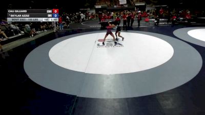 105 lbs Champ. Rd Of 16 - Cali Gilliard, Southwest Stallions Wrestling Club vs Skylar Azziz, Granite Wrestling Club