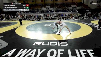 132 lbs Final - Tyler Conroy, Malvern vs Mathew Botello, Wyoming Seminary