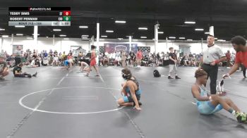 105 lbs Quarterfinal - Teddy Sims, Shore Thing vs Robert Penman, AISIG