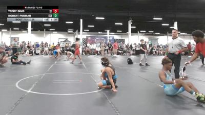 105 lbs Quarterfinal - Teddy Sims, Shore Thing vs Robert Penman, AISIG