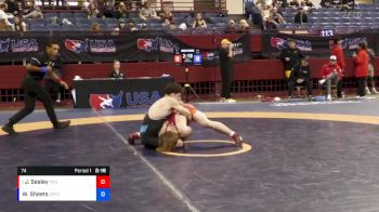 74 lbs Cons. Round 4 - Joseph Sealey, Pennsylvania vs Wyatt Sheets, COWBOY/TMWC