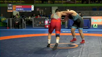 125 kg Prelims - Amarveer Dhesi, CAN vs Er Songbu, CHN
