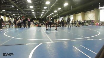 46-50 lbs Rr Rnd 2 - Kyler Aaron, Madill Takedown vs Liliana Clitso, Darko Valley Wolf Pack