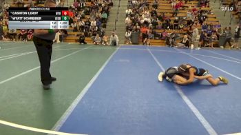 85 lbs Cons. Round 1 - Cashton LeRoy, Winneconne Youth Wrestling vs Wyatt Schreiber, Victory School Of Wrestling