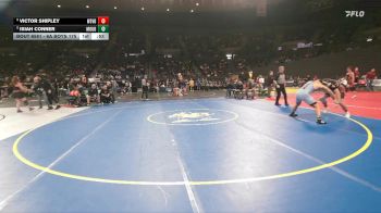 6A Boys 175 lbs Cons. Semi - Victor Shipley, Westview Boys vs Isiah Conner, Mountainside Boys