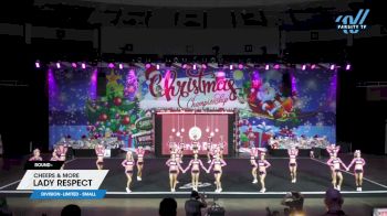 Cheers & More - Lady Respect [2024 L6 Limited - Small] 2024 Spirit Celebration Christmas Grand Nationals