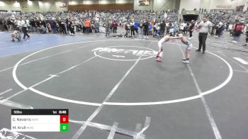 58 lbs Quarterfinal - Cristian Navarro, Northshore Wrestling Club vs Mowgli Krull, McKenzie River Mat Club