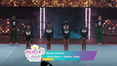 Boston Raiders [2025 Show Cheer 1 - Peewee - Small] 2025 Pop Warner National Cheer & Dance Championship