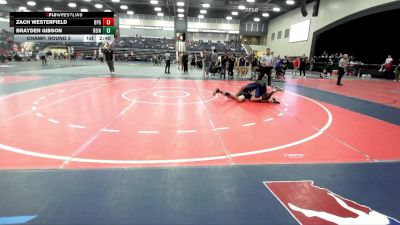 141 lbs Champ. Round 2 - Brayden Gibson, Shorter vs Zach Westerfield, Kennesaw State
