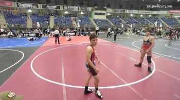 130 lbs Quarterfinal - Lake Waters, CB Trained vs Abel Halsey, Wyoming