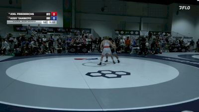 55 kg Cons. Sub-semis - Joel Friederichs, Minnesota Training Center vs Kody Tanimoto, Bison Wrestling Club