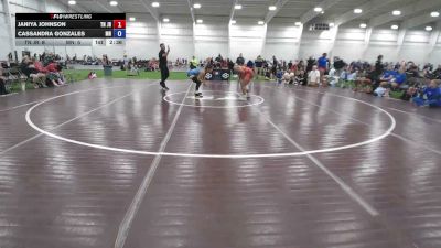 155 lbs Janiya Johnson, Tennessee vs Cassandra Gonzales, Minnesota