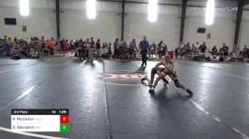 90 lbs 3rd Place - Rayvon Mcclellan, Team Tulsa vs Gage Spurgeon, Hammer Time