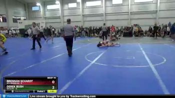 92 lbs Round 4 (8 Team) - Derek Bush, VA Elite vs Brennan Schardt, All-American