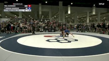 79 lbs Champ. Round 2 - Will Alvarado, Colorado Mesa Wrestling Club vs Keenan Sheridan, Jackrabbit Wrestling Club
