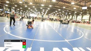 113 lbs Consi Of 16 #1 - Shai Sabag, PA vs Luke Galipeau, VT