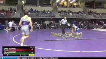 195 lbs Round 5 (8 Team) - Noah Kuefler, Blair vs Lane Kovarik, Kearney