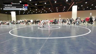 125 lbs Semis - Ava Belvin, OK vs McKenzy Mason, MO