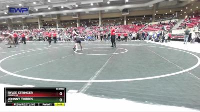 73 lbs Champ. Round 1 - Rylee Stringer, Marion Jr vs Johnny Torres, WTC