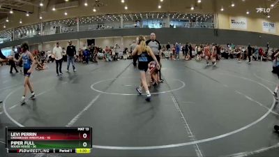 80 lbs Round 3 (6 Team) - Levi Perrin, Crossroads Wrestling vs Piper Full, Rough House