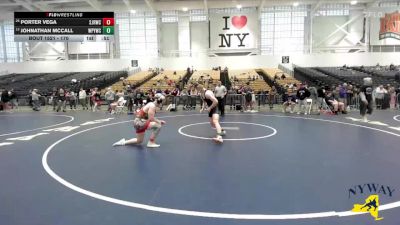 170 lbs Cons. Round 5 - Johnathan McCall, Whitney Point Youth Wrestling Club vs Porter Vega, Spencerport Jr Rangers Wrestling Club