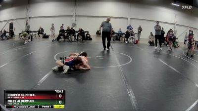 60 lbs Round 1 (4 Team) - Cooper Cerefice, PA Alliance vs Miles Alderman, Full Circle