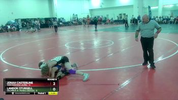 106 lbs Round 6 (10 Team) - Landon Sturgell, Columbus St. Franics DeSales vs Jonah Casterline, Team Montana Laurel