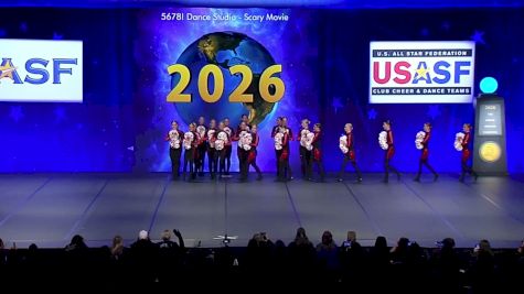 5678! Dance Studio - Scary Movie [2026 Senior Large Pom Semis] 2026 The Dance Worlds
