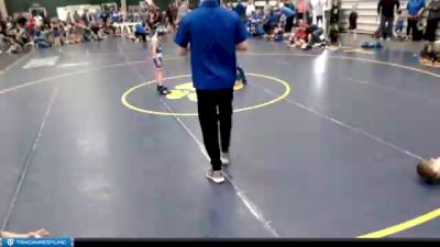 46-48 lbs Quarterfinal - Braxton Shafer, Gibbon Youth vs Cash Zegar, Duncan Wrestling Club