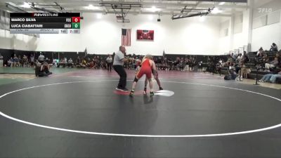 184 lbs Quarters & 1st Wb (16 Team) - Marco Silva, Fresno City College vs Luca Ciabattari, Skyline College