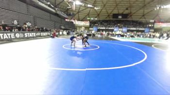 Girls 4A 140 lbs Champ. Round 2 - Jannethzy Cortes-Hernandez, Mariner (Girls) vs Brielle Qualls, Tahoma (Girls)