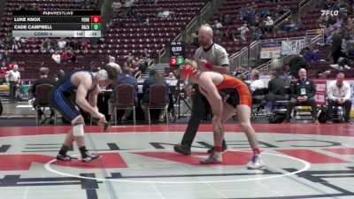 152 lbs Consi 4 - Luke Knox, Perkiomen Valley vs Cade Campbell, Nazareth Area