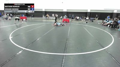 126 lbs Matthew Rowles, Pennsylvania Red vs Edward George, New Jersey