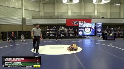 45 lbs Semifinal - Landen Cooreman, MN Elite Wrestling Club vs Jaxtyn LeConte, Rockford Wrestling Club