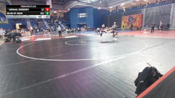 135 lbs Champ. Round 3 - Abigail DeBerry, Stafford vs Ellie St Jean, Milford