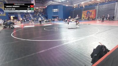 135 lbs Champ. Round 3 - Abigail DeBerry, Stafford vs Ellie St Jean, Milford