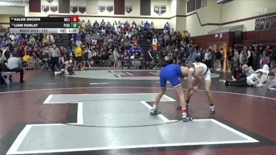 113 lbs Cons. Round 1 - Liam Dunlay, Pleasant Valley vs Kaleb Brown, West Liberty