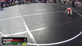 55 lbs Quarterfinals (8 Team) - Zane Safford, Team Texas Blue vs Leo Nielsen, Nebraska Red