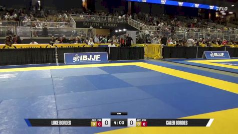 Luke Bordes vs Caleb Bordes 2025 Pan Kids Jiu-Jitsu IBJJF Championship
