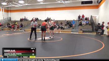 JV Boys-21 lbs Round 4 - Romeo Klein-Foote, Prairie, Cedar Rapids vs Robbie Glab, Dubuque Hempstead