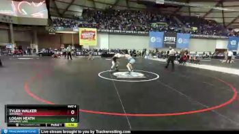 3A 120 Quarterfinal - Tyler Walker, University vs Logan Heath, Spanaway Lake