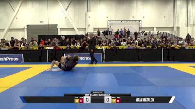 Maia Matalon vs Gabi Pessanha 2025 World IBJJF Jiu-Jitsu No-Gi Championship