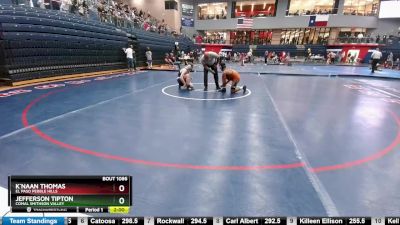 157 lbs Cons. Round 4 - K`naan Thomas, El Paso Pebble Hills vs Jefferson Tipton, Comal Smithson Valley